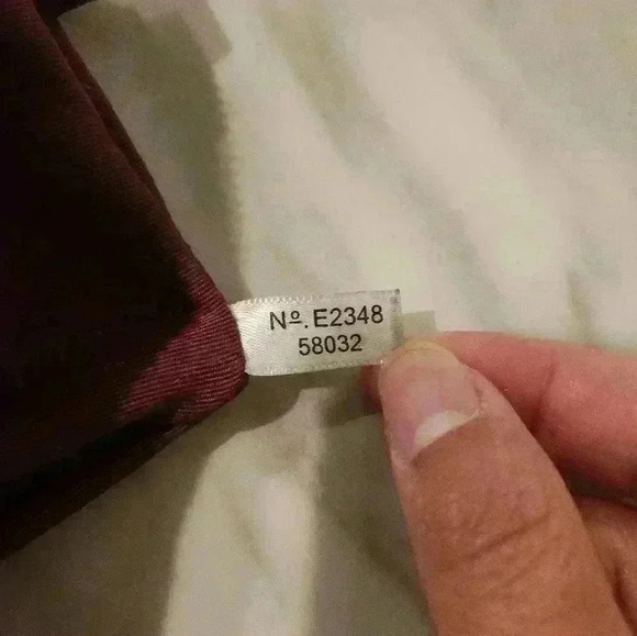 Coach Logo Red Corner Zip Wristlet with Gold Hardware - Picture 4 of 6